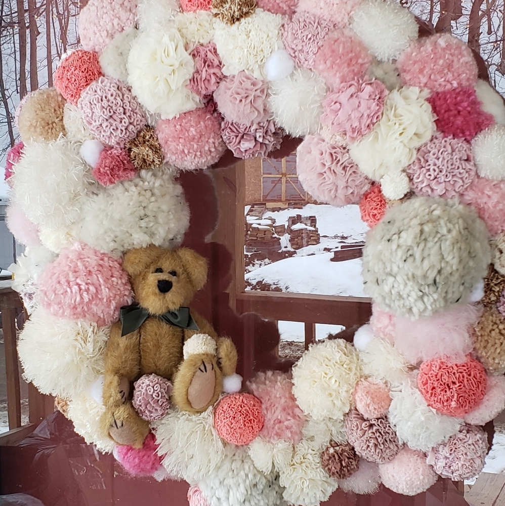 PomPom Wreath